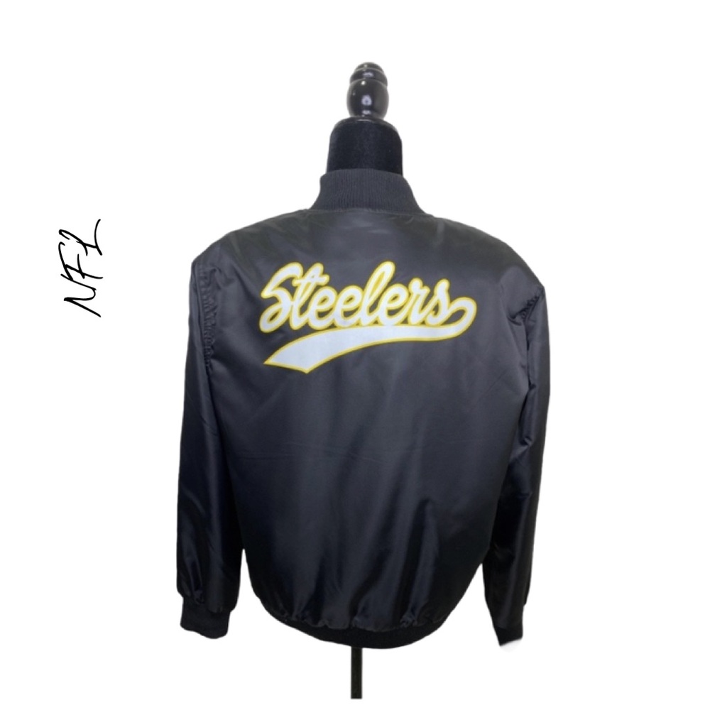 NFL Pittsburgh Steelers Bomber Jacket Size L